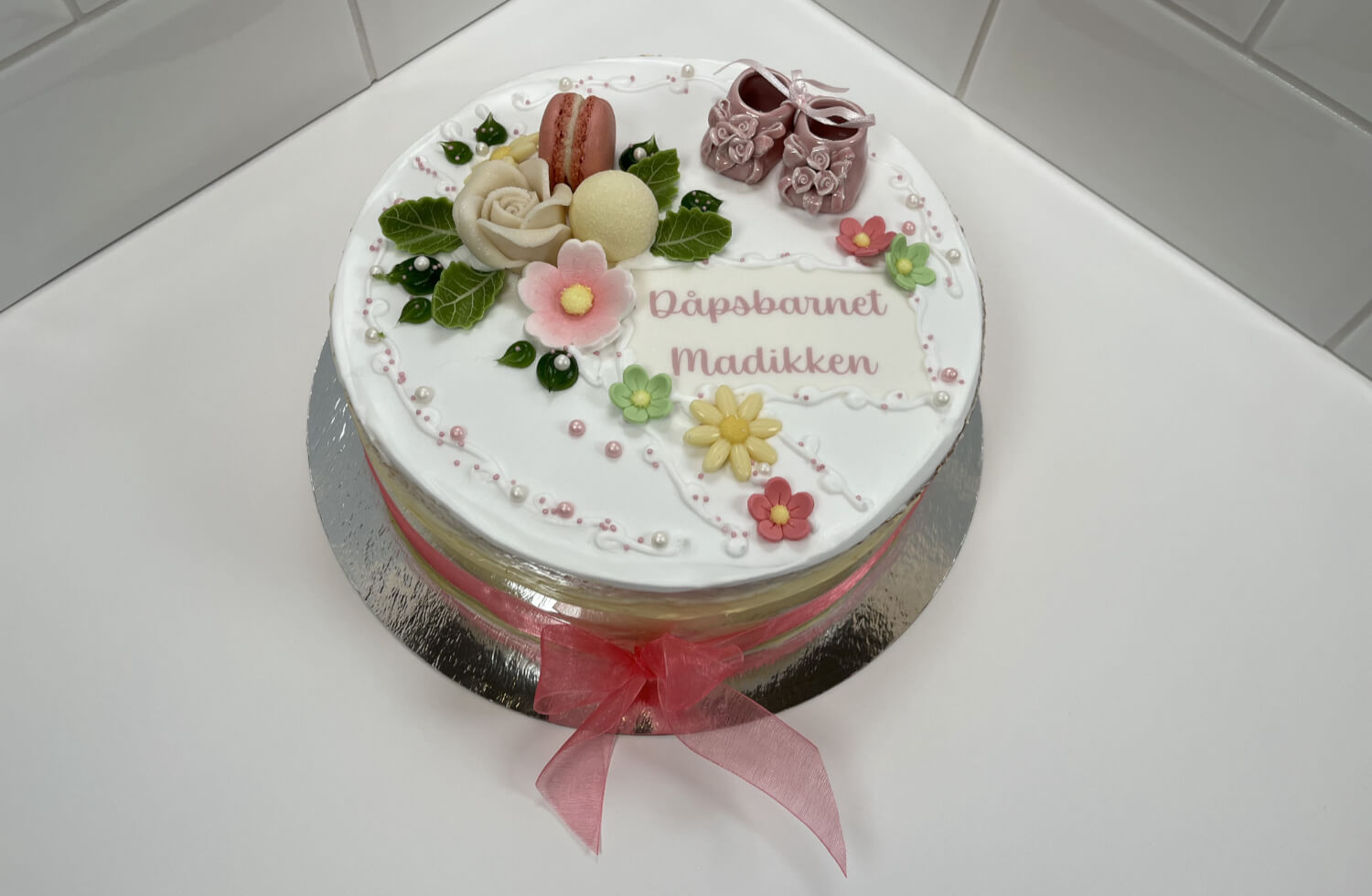 Tor Sevaldsen - Dåpskake rom - ekstra pynt