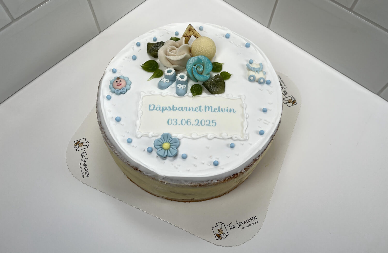 Tor Sevaldsen - Dåpskake rom - standard