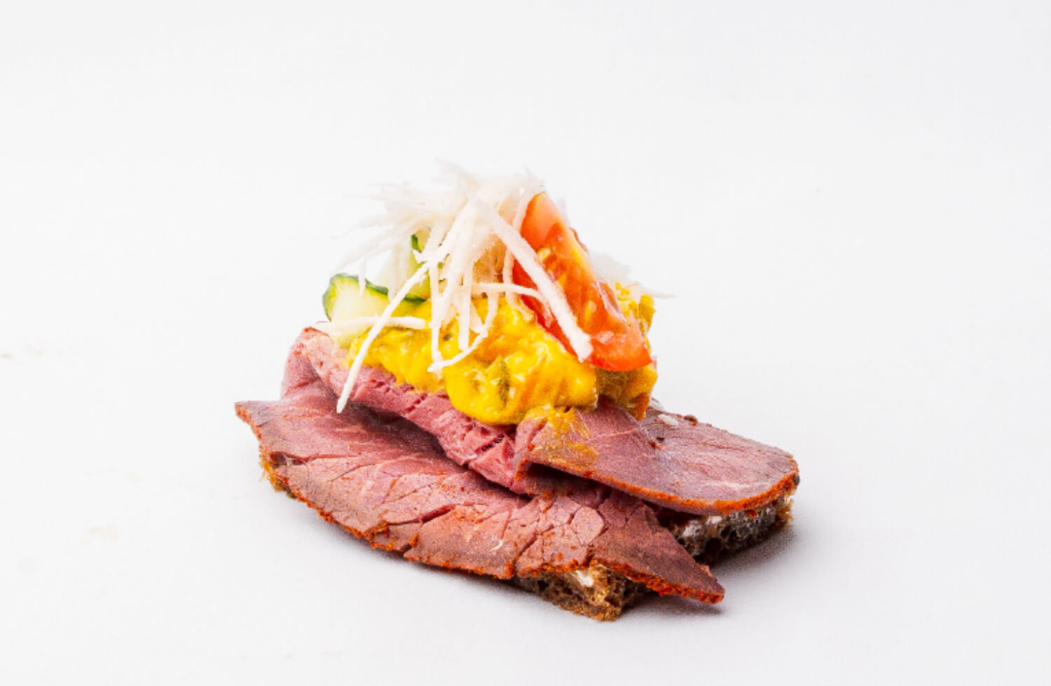 Nybroe Smörrebröd - Rostbiff - snitt