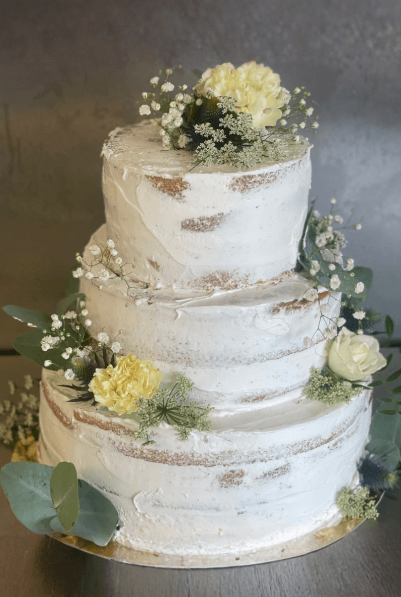 Byttorps Finbageri - Bröllopstårta Naked Cake