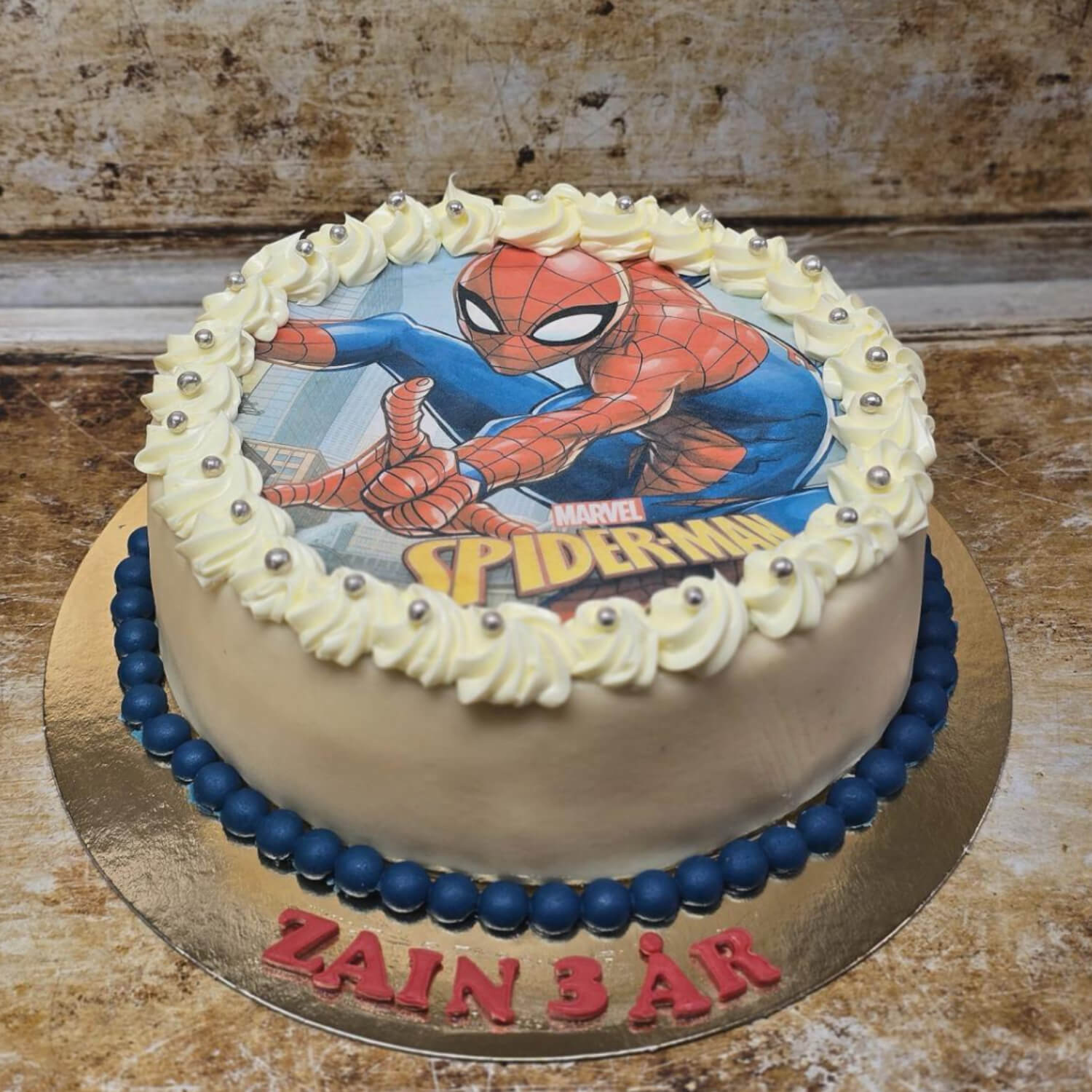 Byttorps Finbageri - Fototårta spiderman 