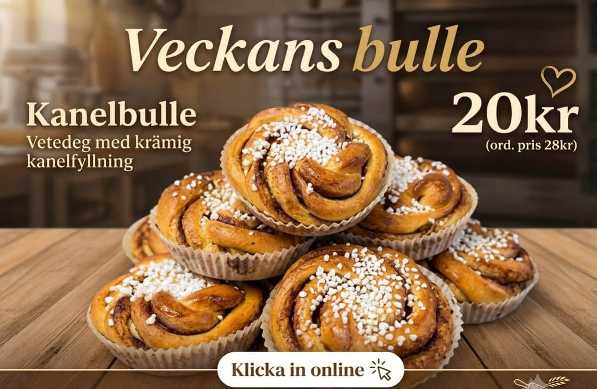 Byttorps Finbageri - Kanelbulle