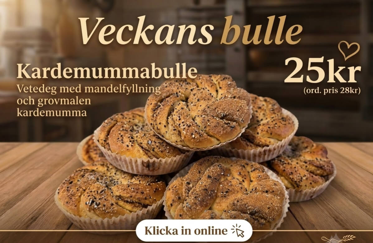 Byttorps Finbageri - Kardemummabulle