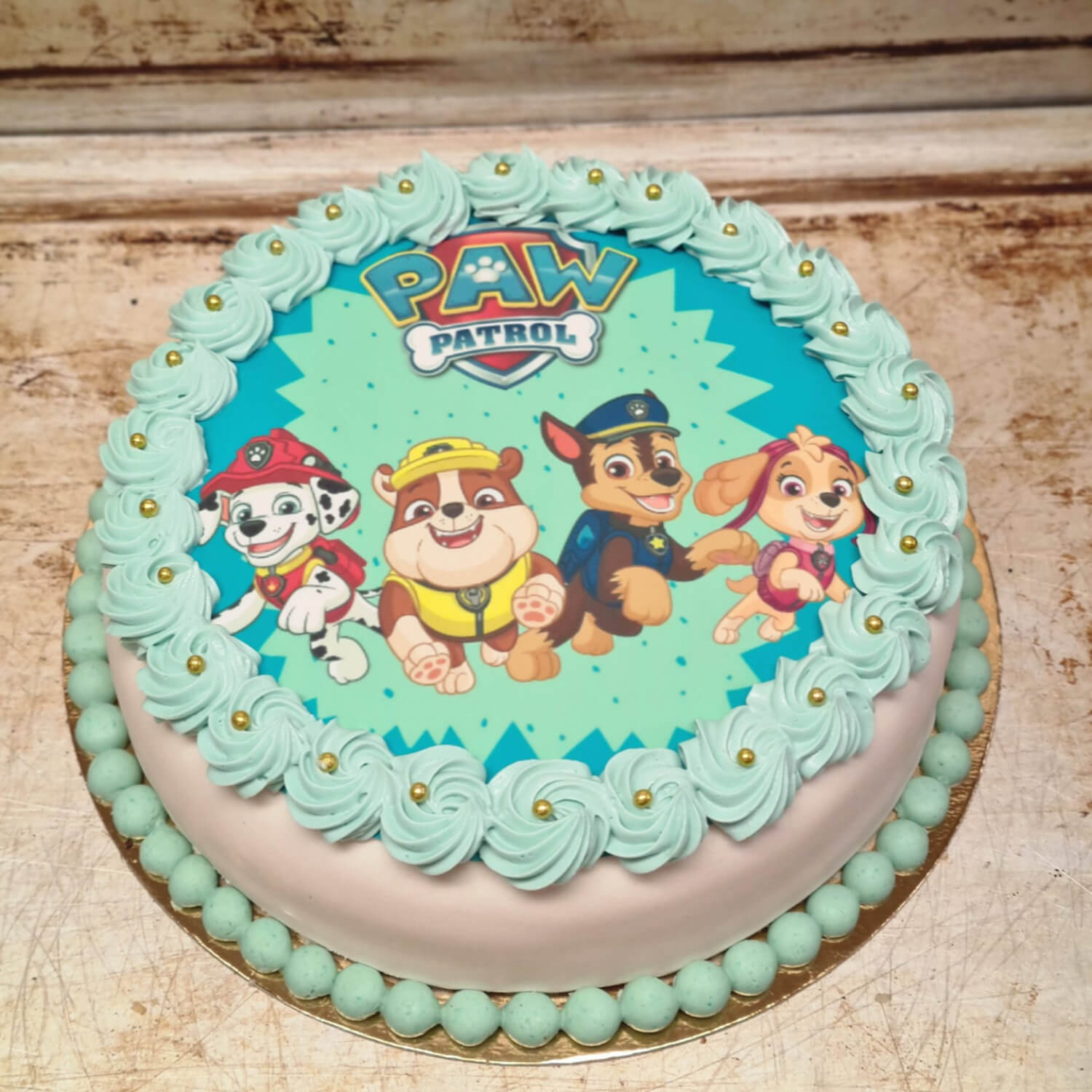 Byttorps Finbageri - Fototårta Paw Patrol