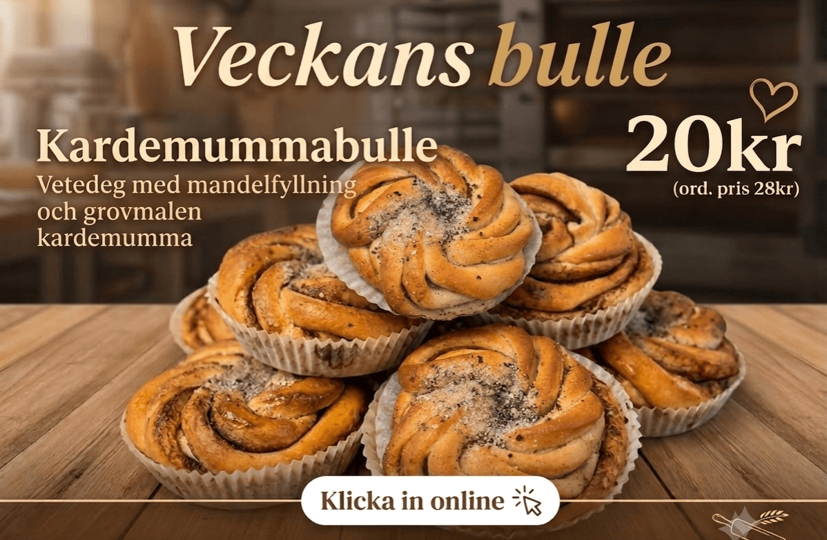 Byttorps Finbageri - Kardemummabulle