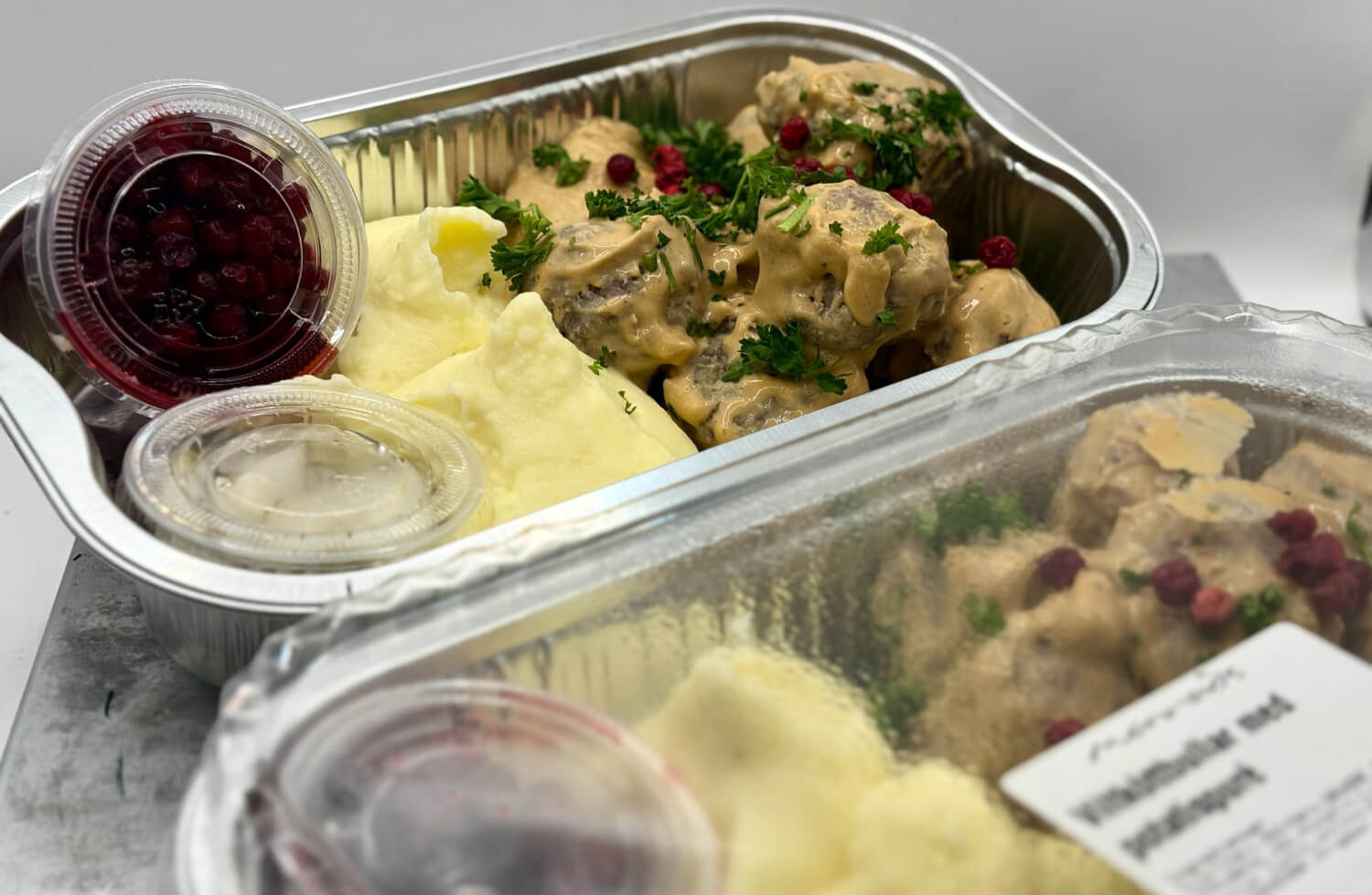 Monrads - Viltköttbullar med potatispuré