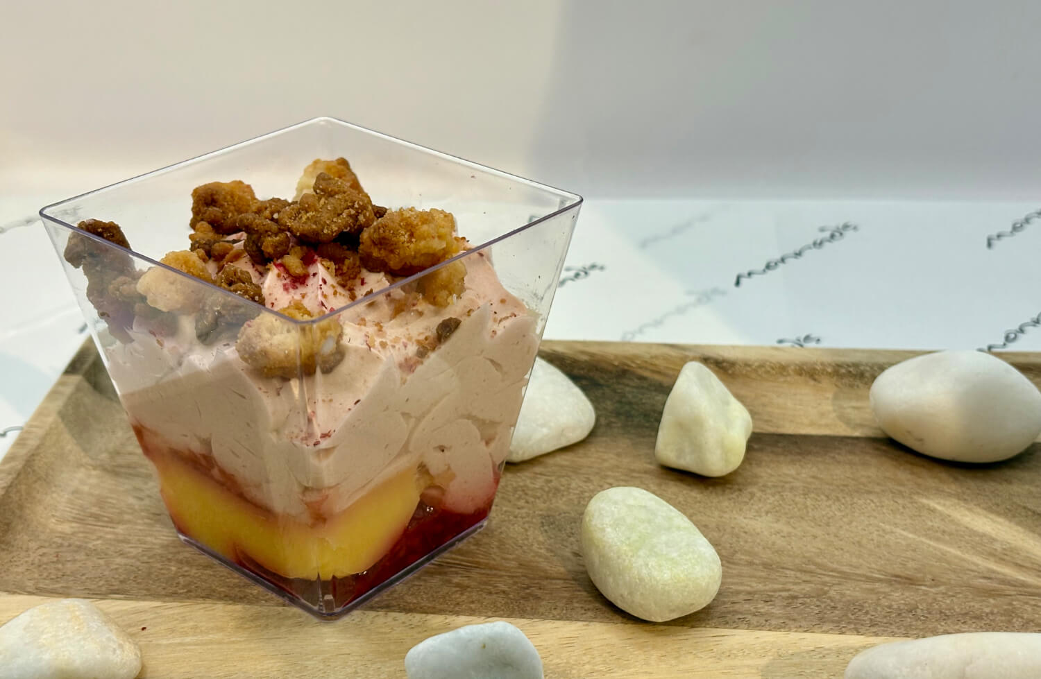 Monrads - Vispad Jordgubbspannacotta