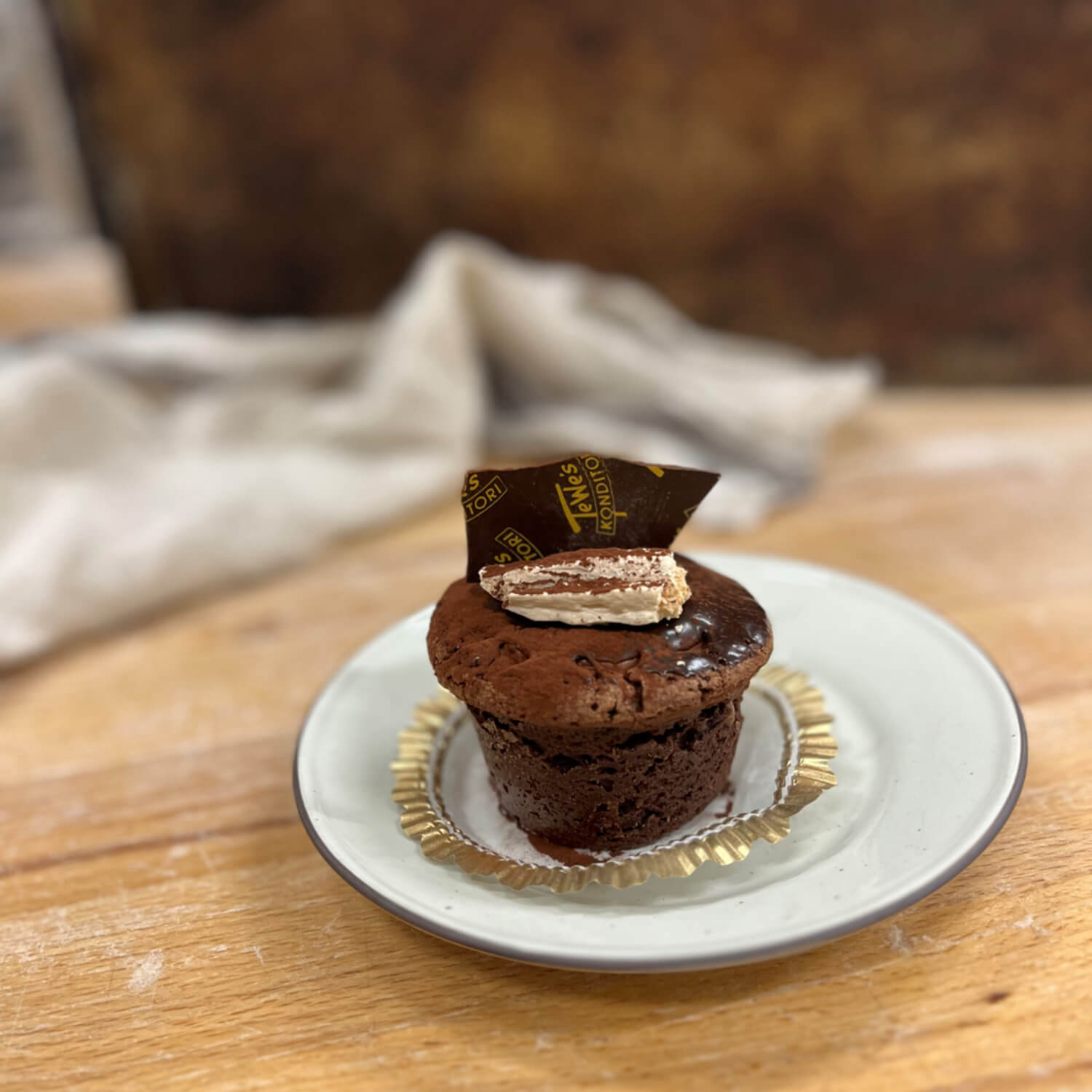Tewes konditori - Dansk chokladbakelse