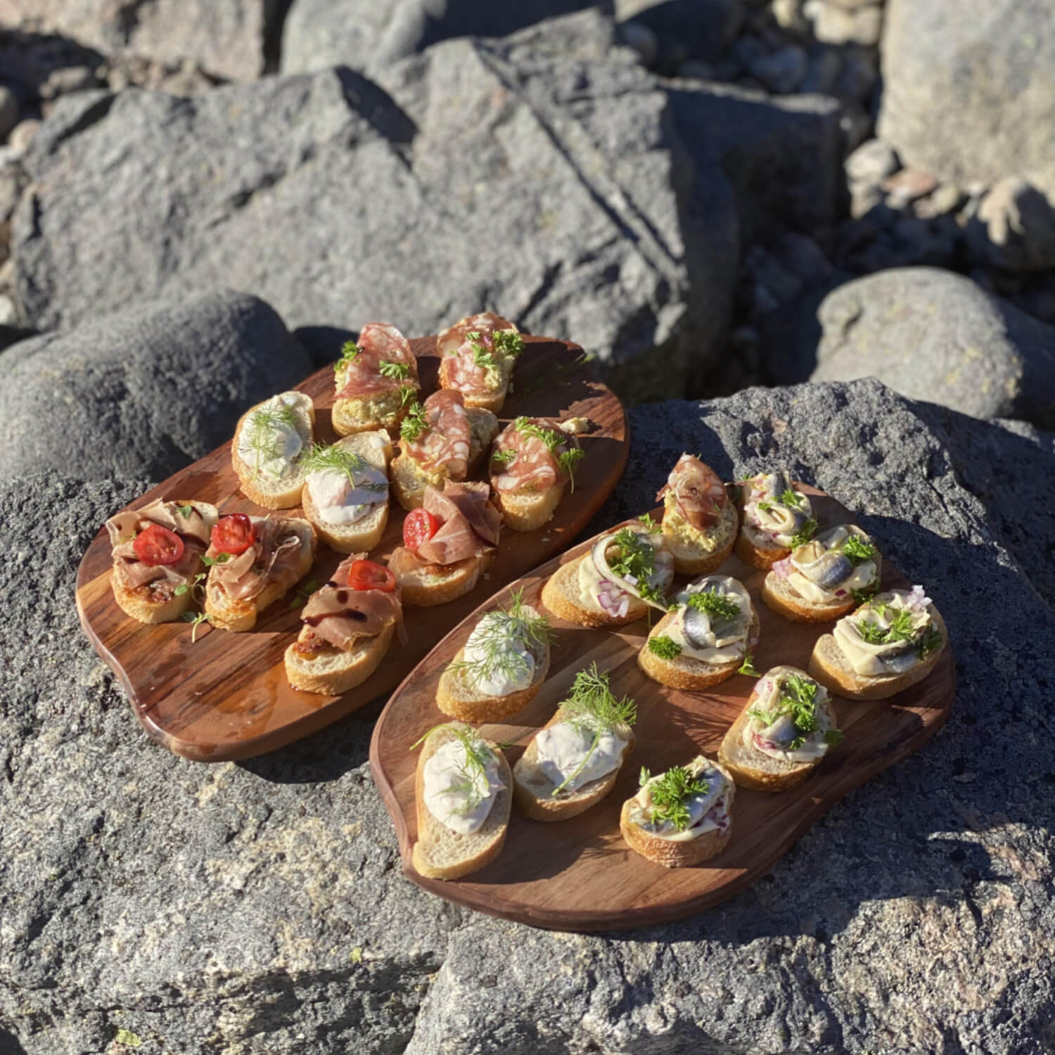 Tewes konditori - Lax & parmesanröra