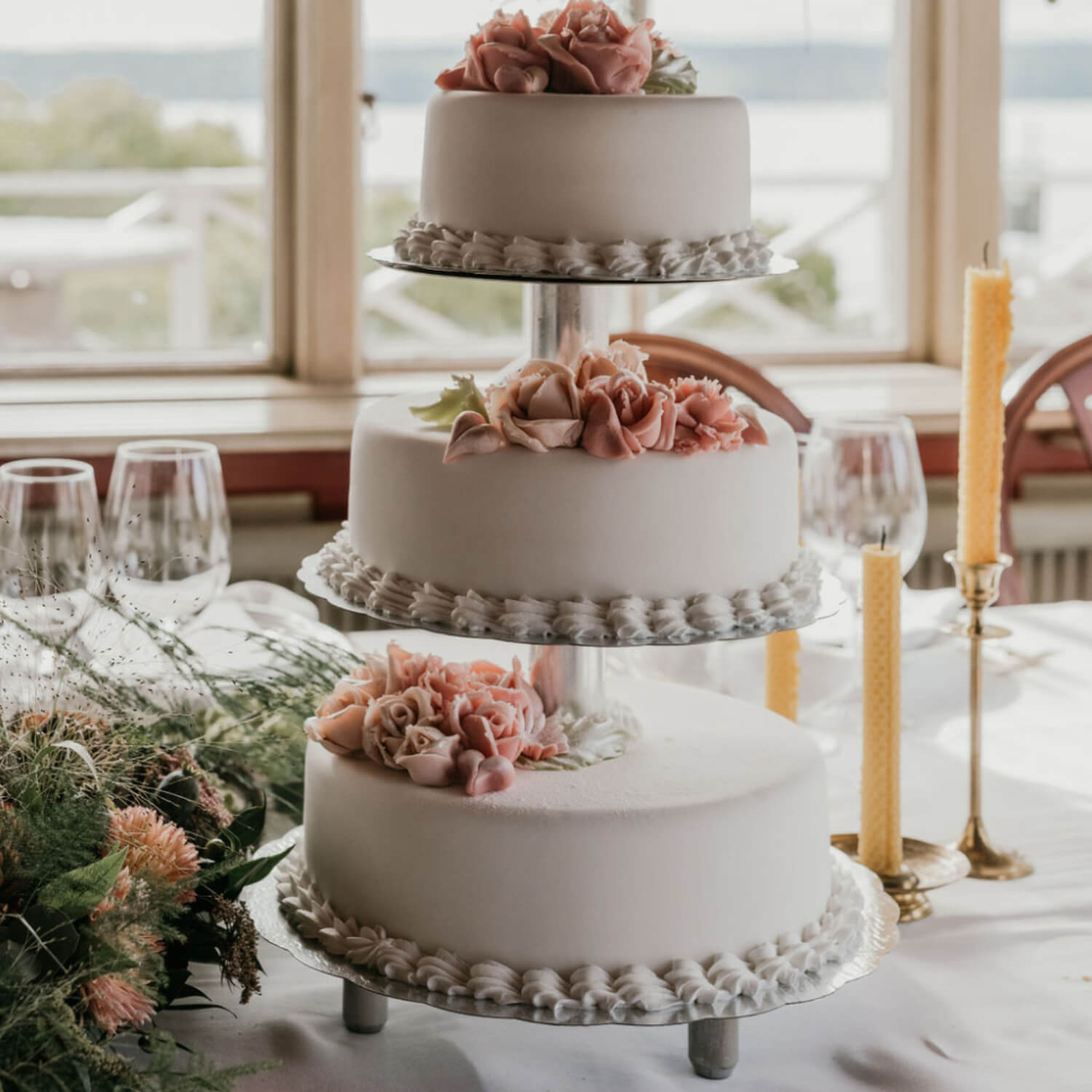 Tewes konditori - Bröllopstårta