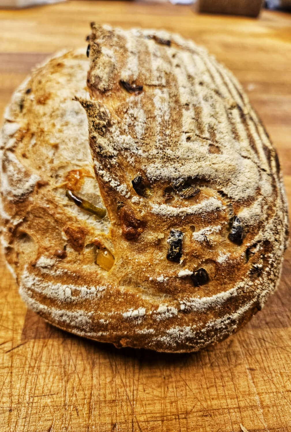 Berbusmel - Cheddar & Jalapenobrød