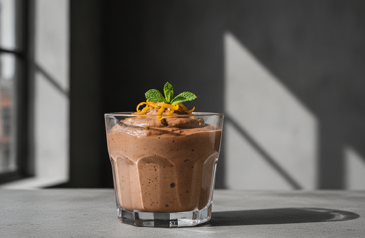 Viken Mathus - Sjokolademousse med appelsin