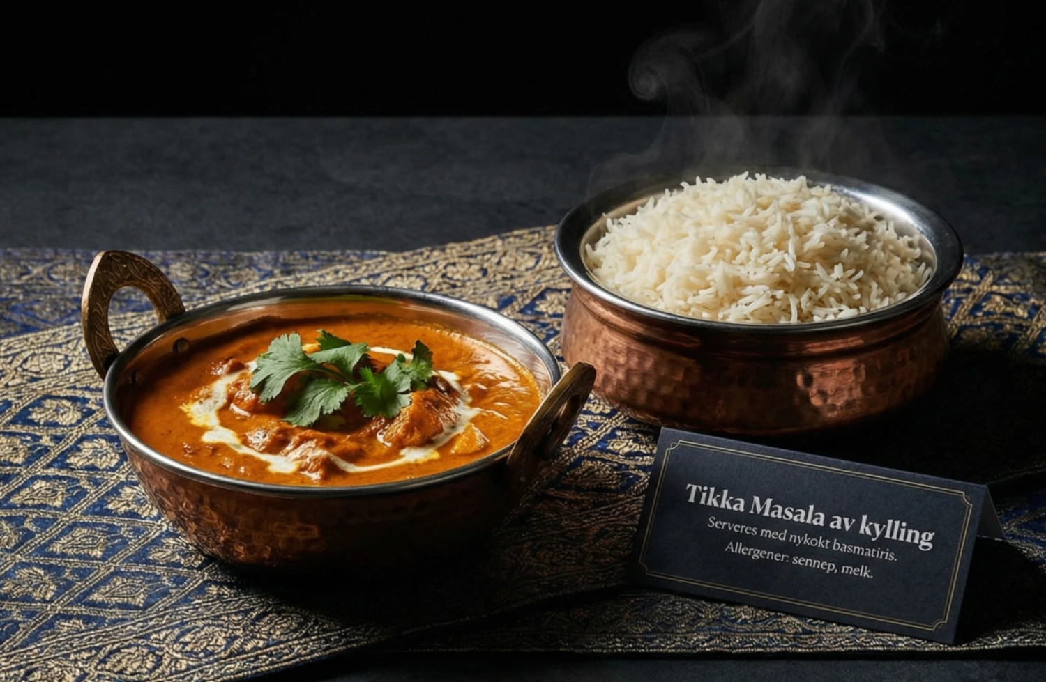 Tikka masala av kylling