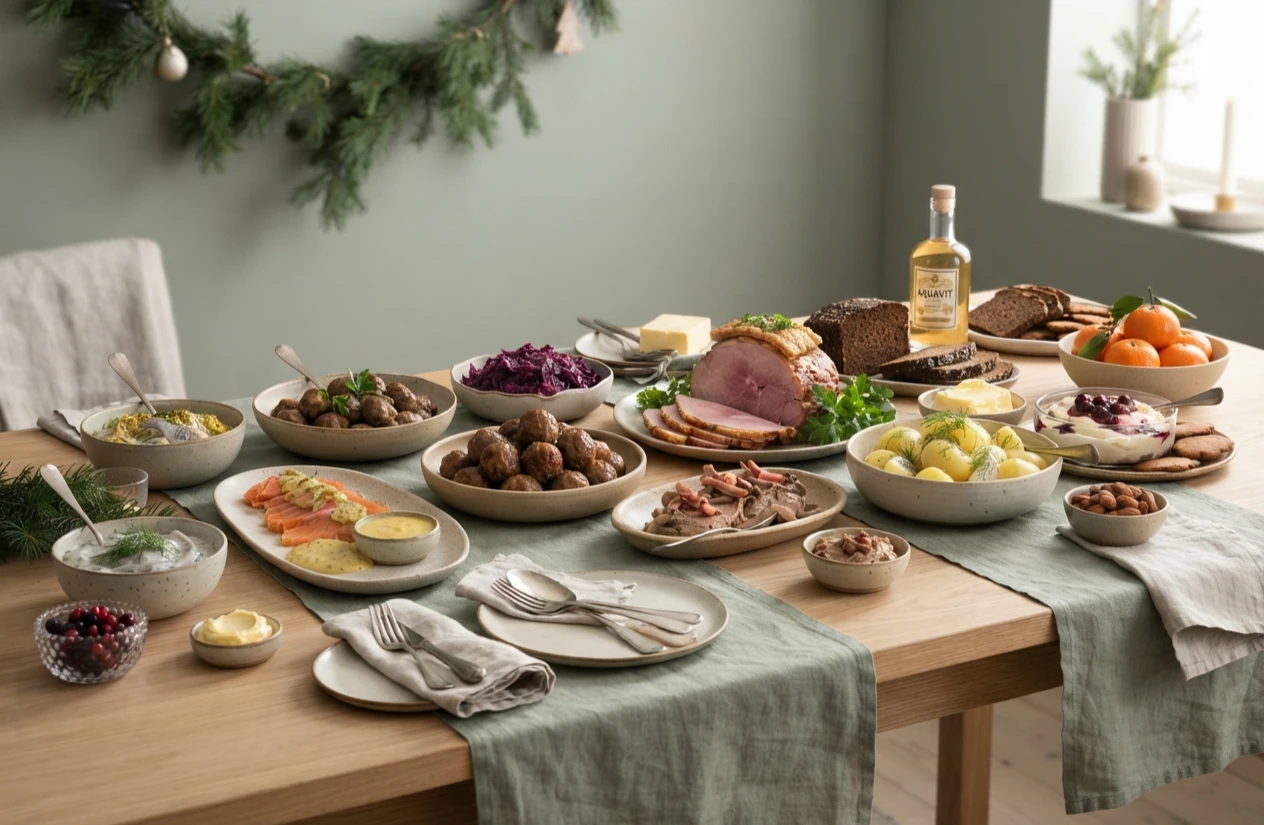 Luksus julebuffet fra VM Catering