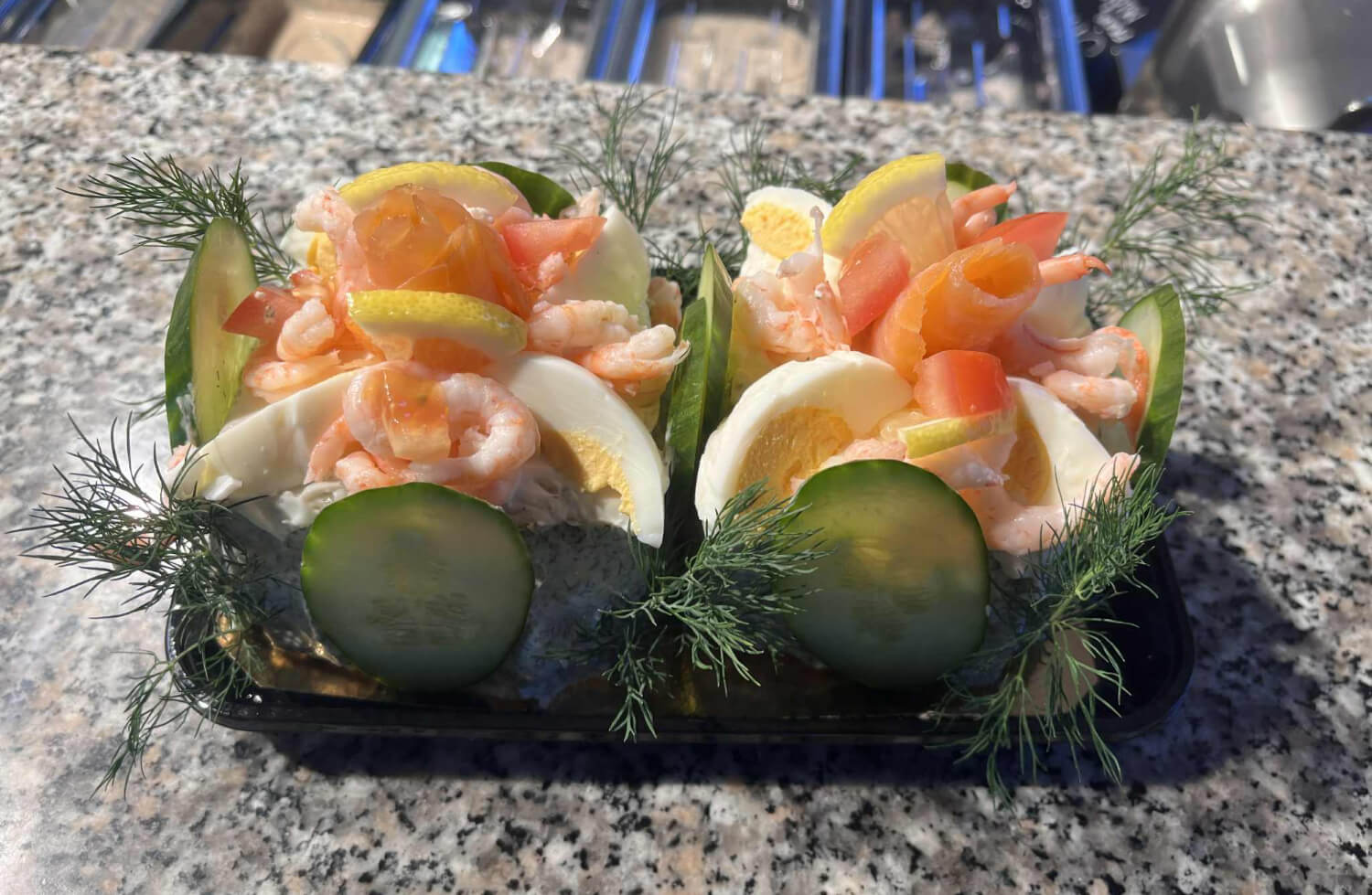 Klåva Fisk - Räkbakelse