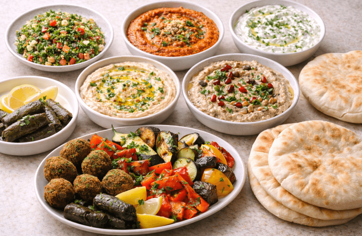Meze Restaurant - Vegetar Sharing