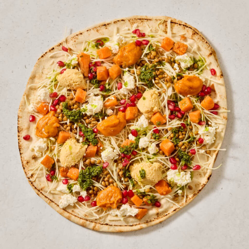 Lett - Søtpotet feta wrap