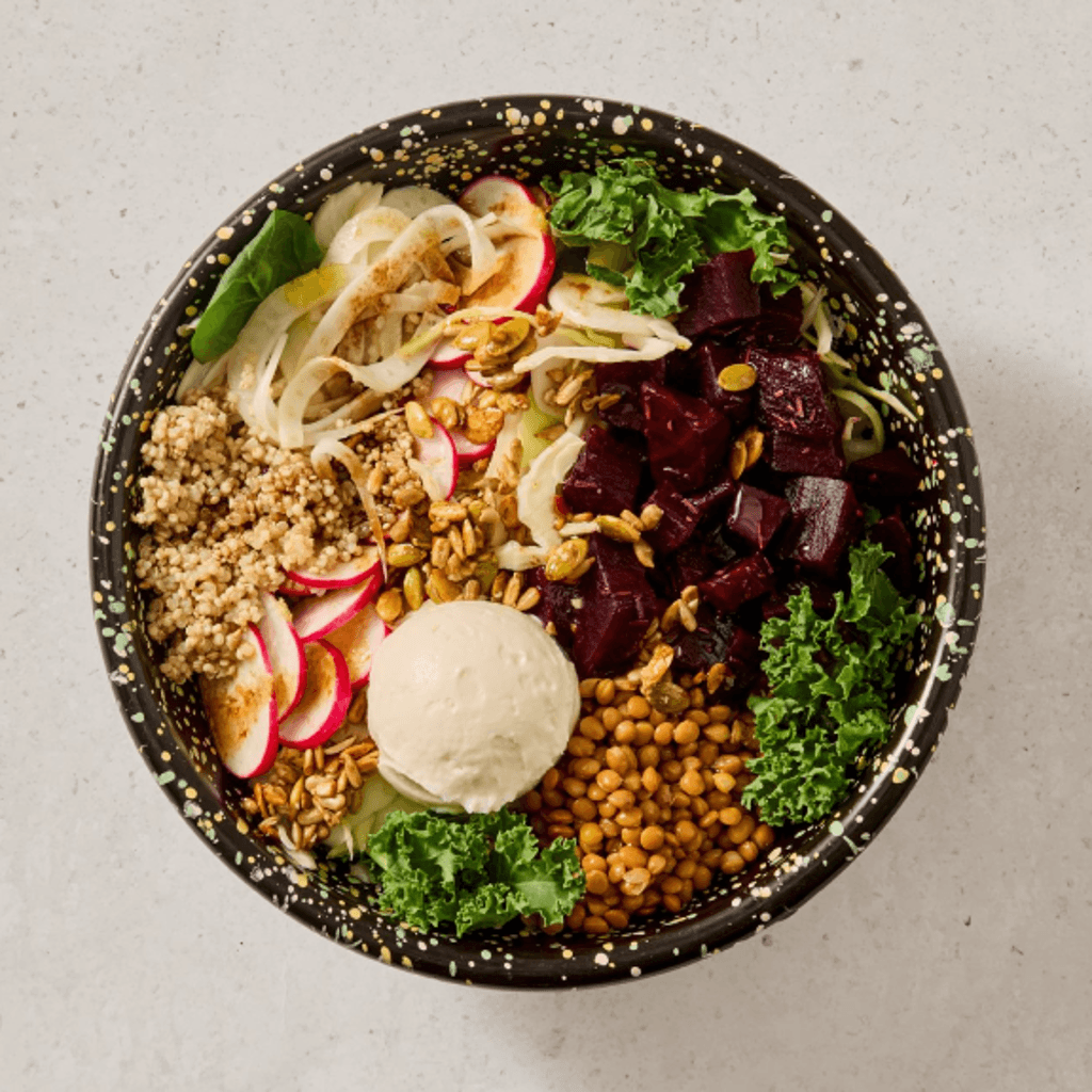 Lett - Rødbet chèvre bowl