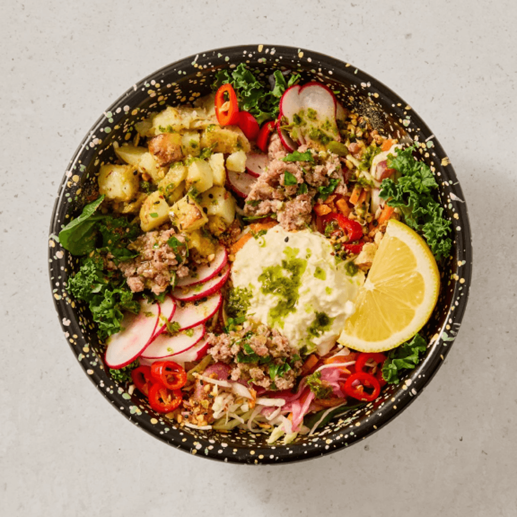 Lett - Burrata salami bowl