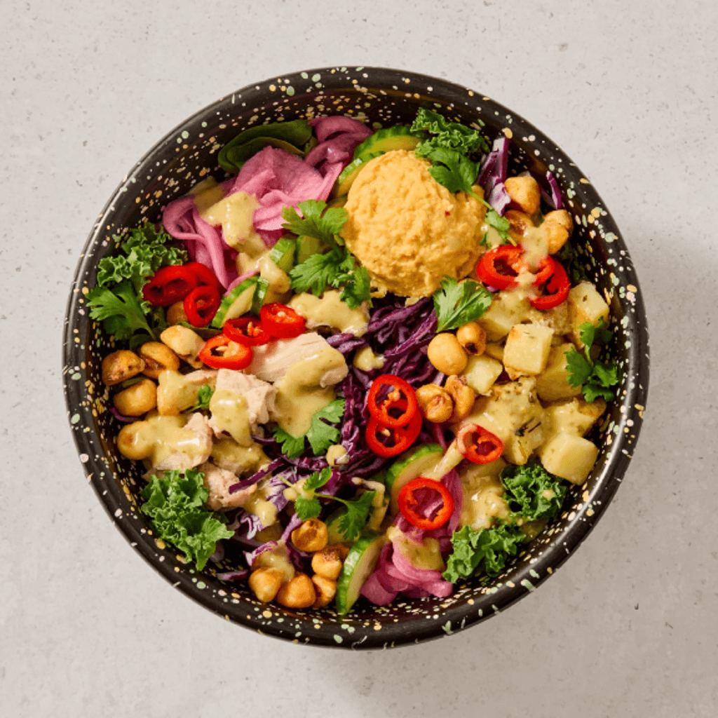 Lett - Spicy kylling bowl