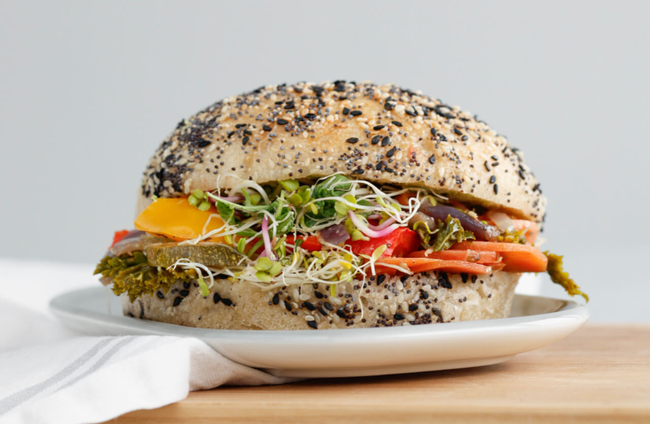 Stey Nordics - Sandwich med estragonstekte grønnsaker