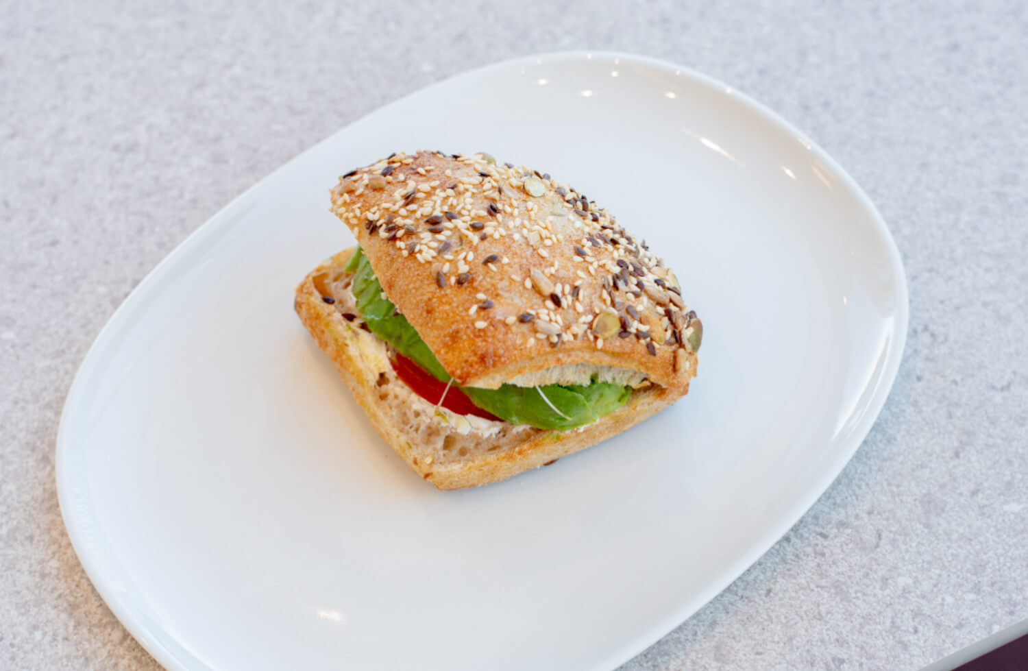 The Bakery - the Bakery - Sourdough roll, avokado