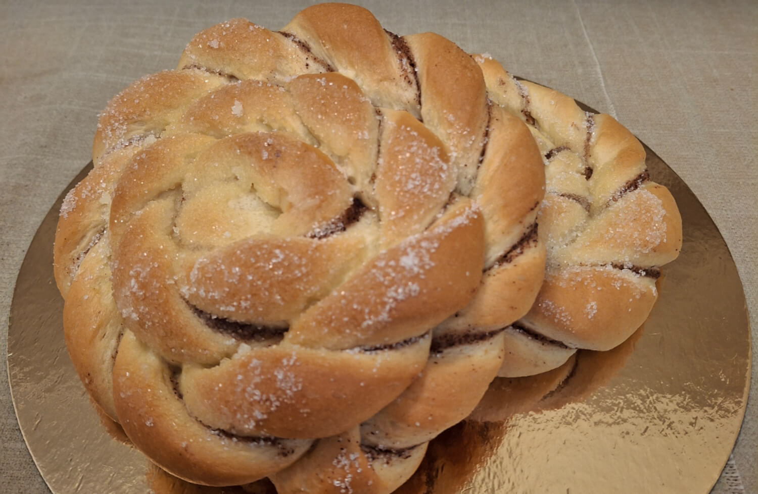 Bakerhjørnet - Kanelbolle med sukker