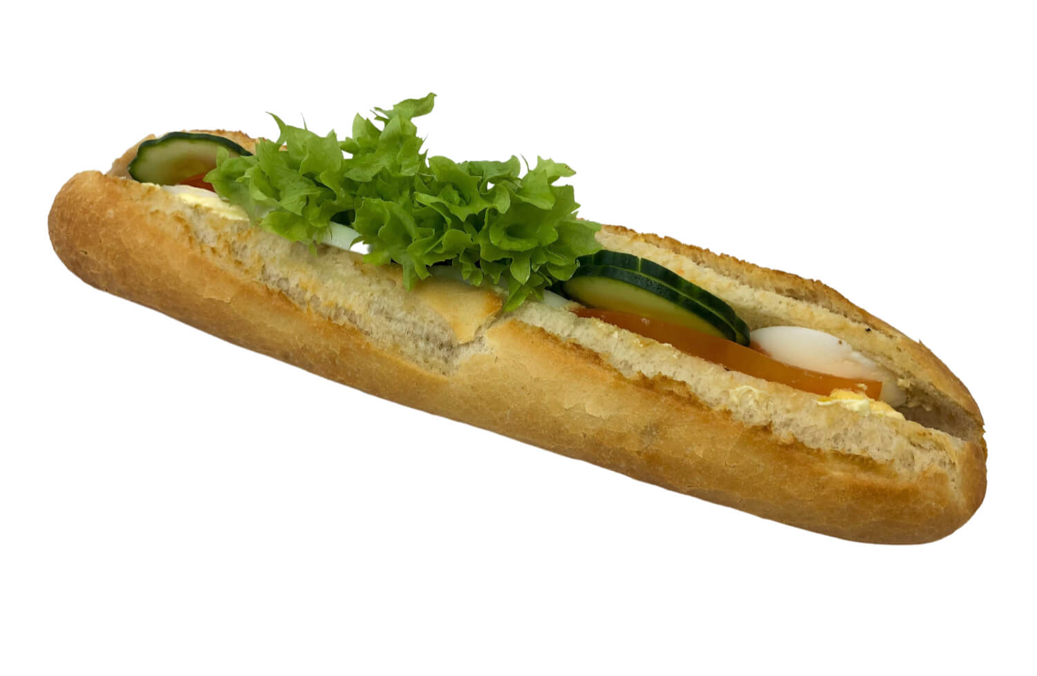 Bakeriet Mo i Rana - Bagett m egg og laks