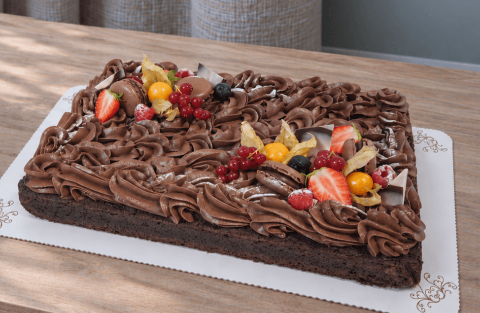 Bare Beppe - Brownies med sjokoladekrem