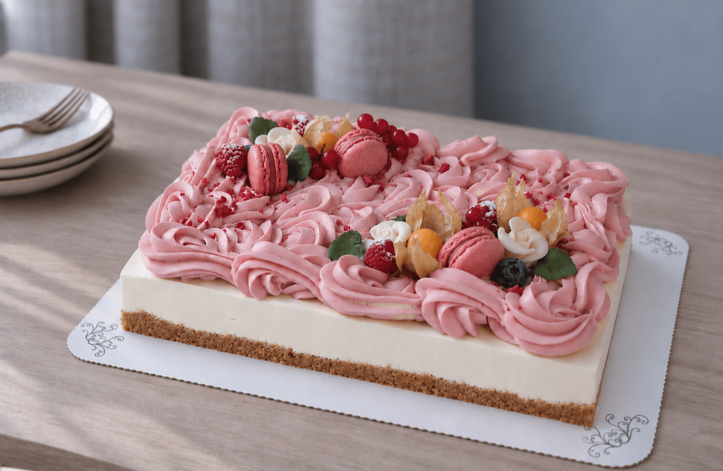 Bare Beppe - Ostekake med krem