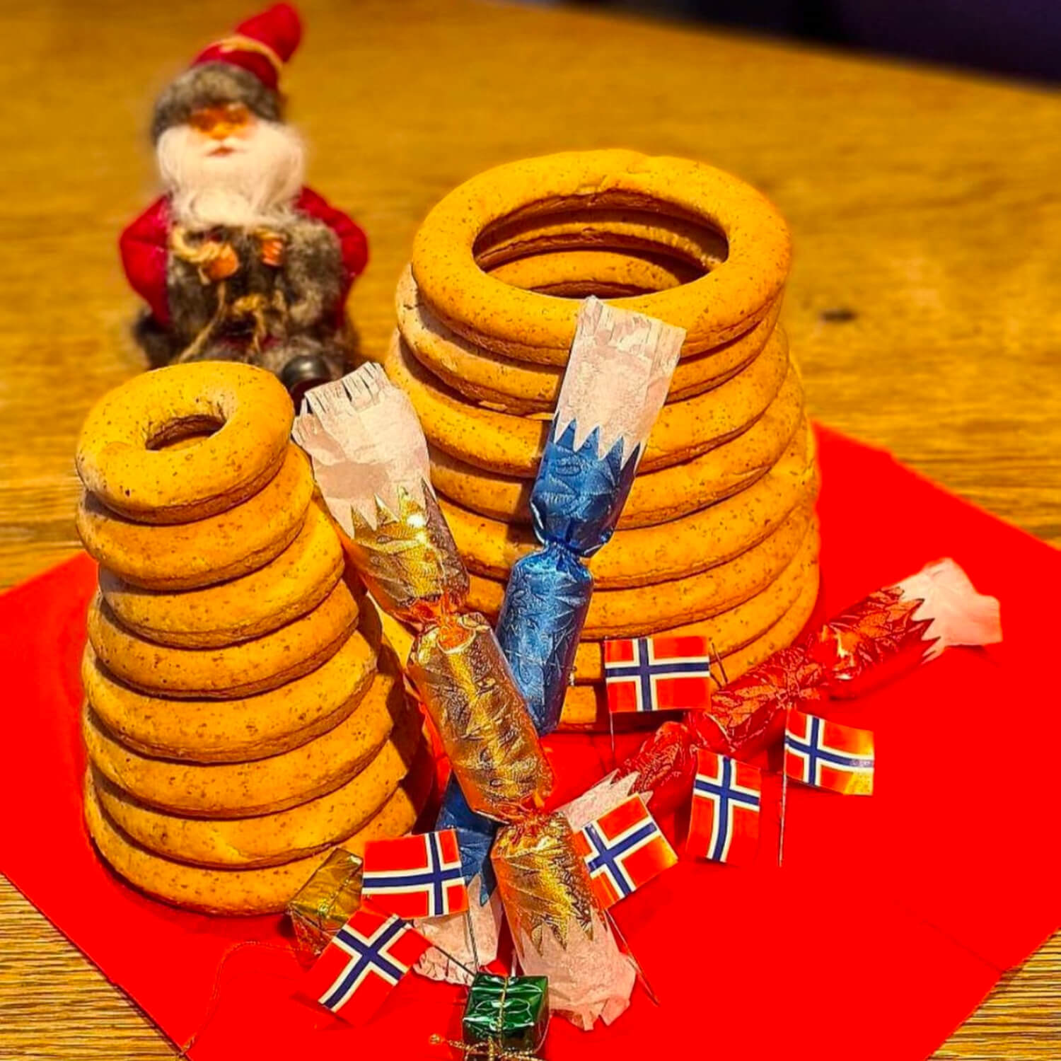 Kransekake byggesett 16 ringer