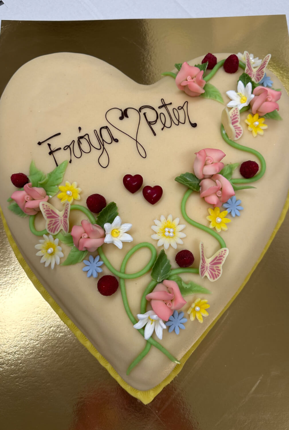Baker Kristiansen - Bryllupskake Hjerte