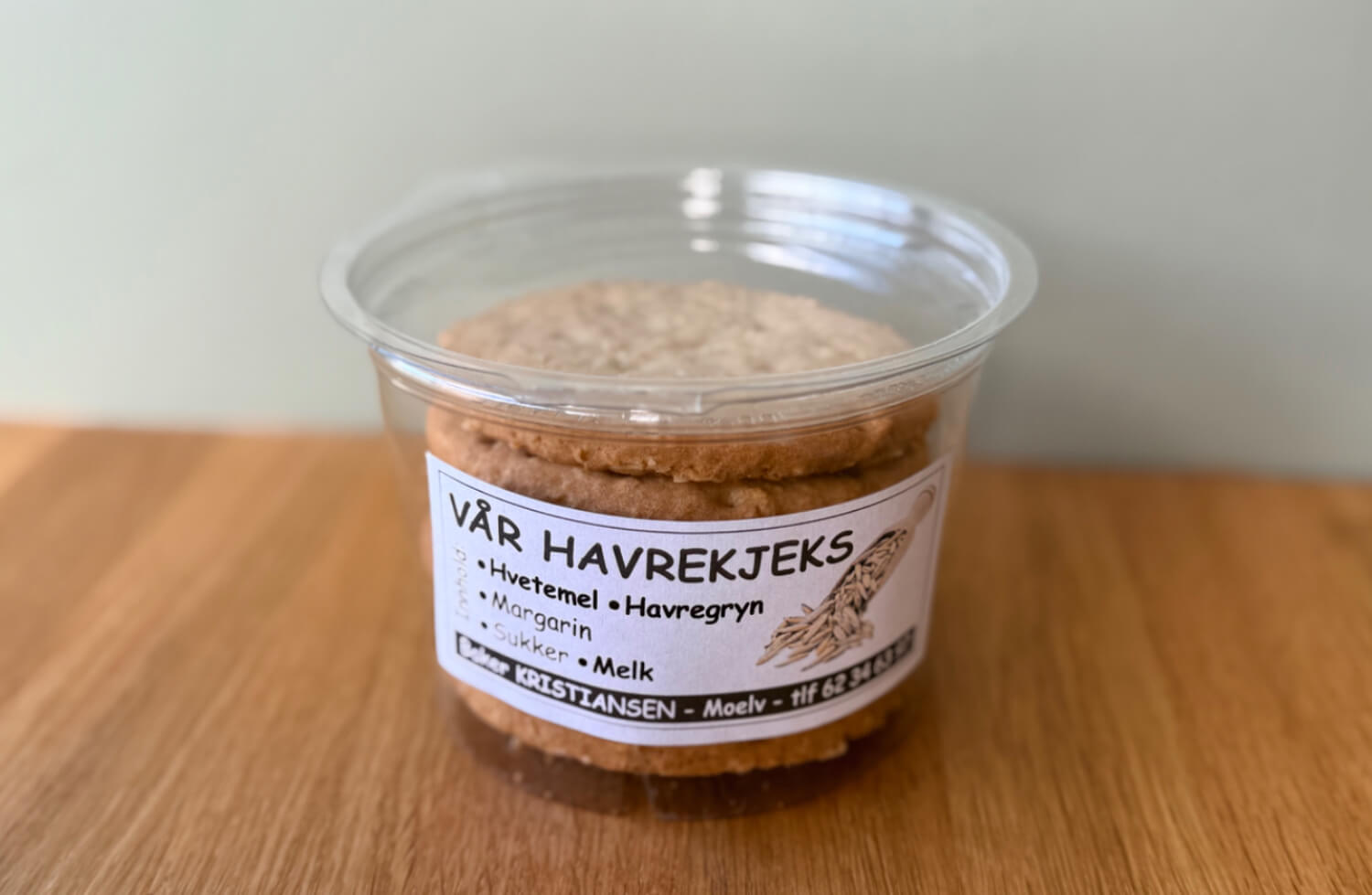 Baker Kristiansen - Havrekjeks