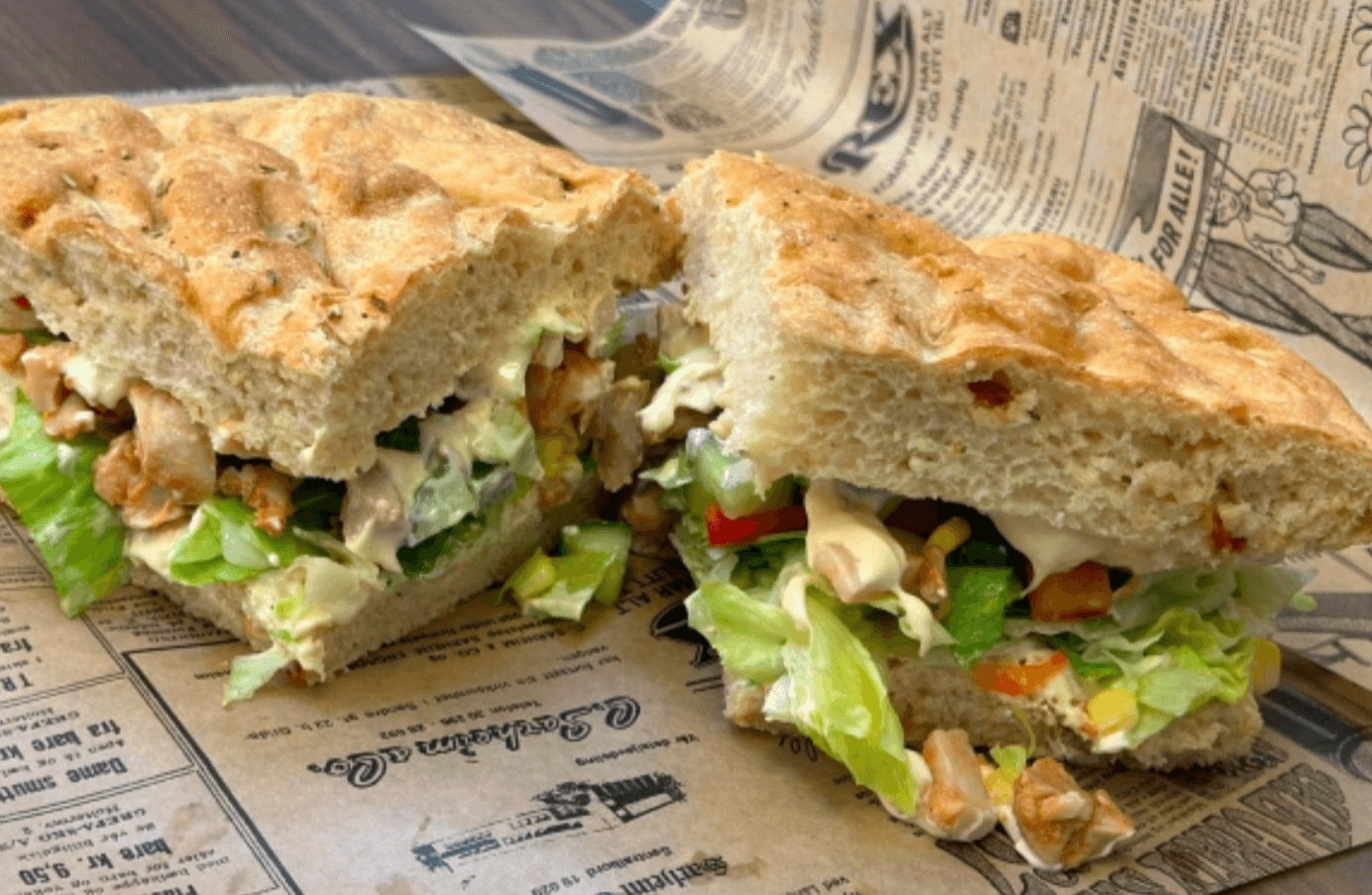 Aasmundsen bakeri - Foccacia