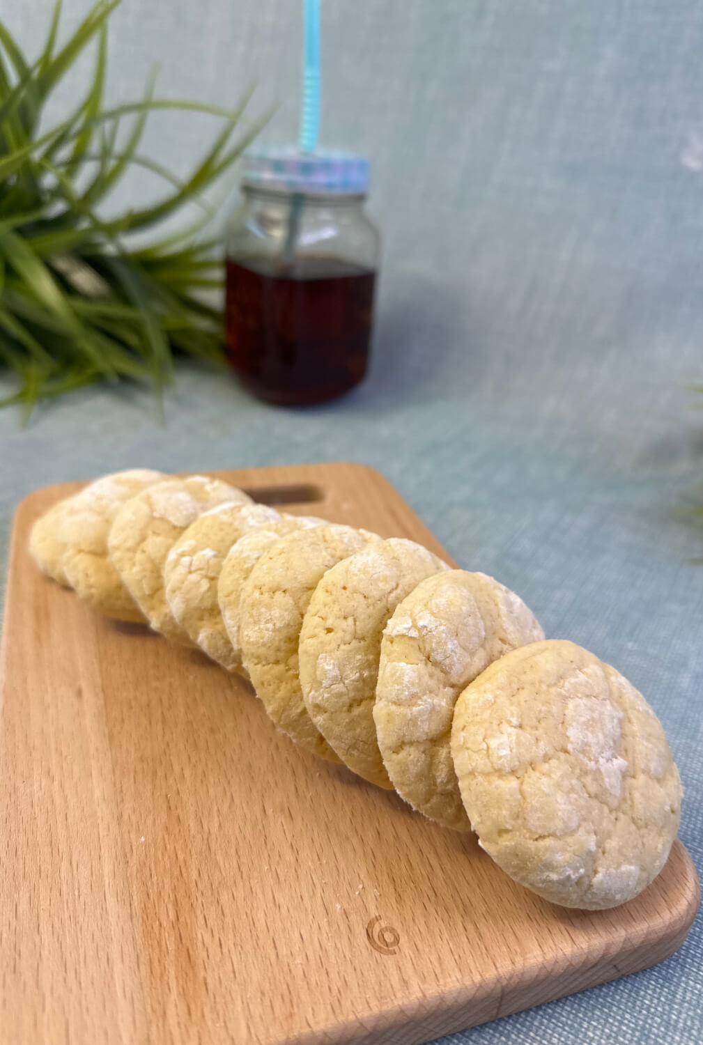 Bodø bakeri - Lemon Crinkle Cookies 9 biter