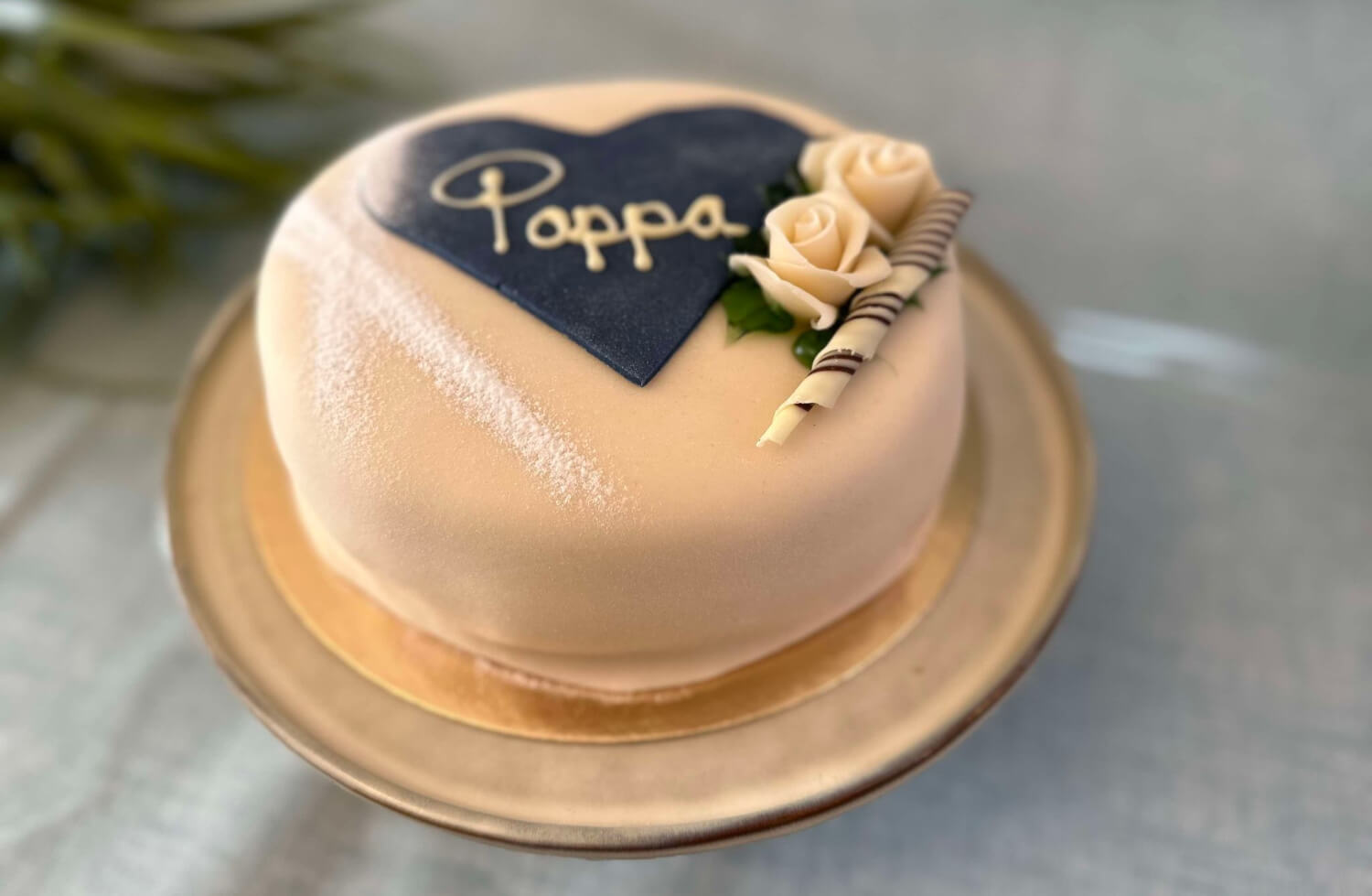 Bodø bakeri - Farsdagskake marsipan 8 biter