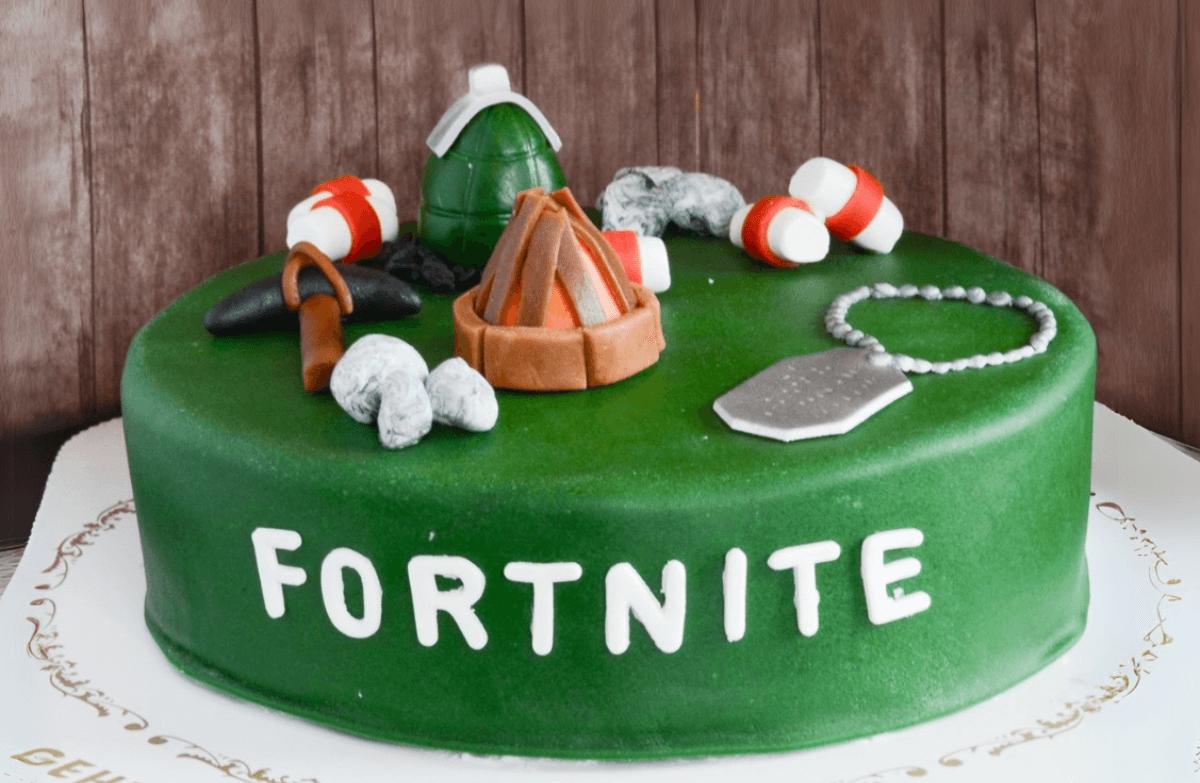 Frk. Lyng - Fortnite kake