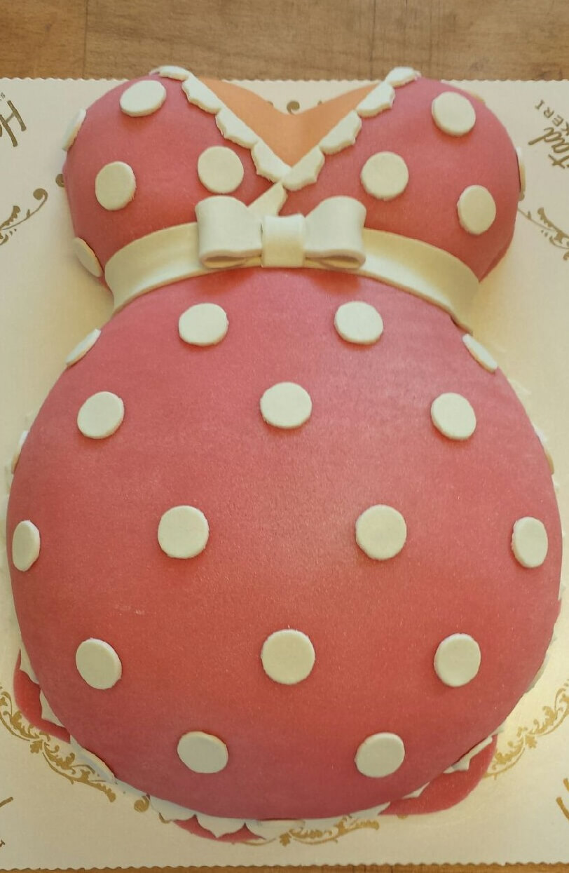 Hamstad bakeri - Babyshowerkake
