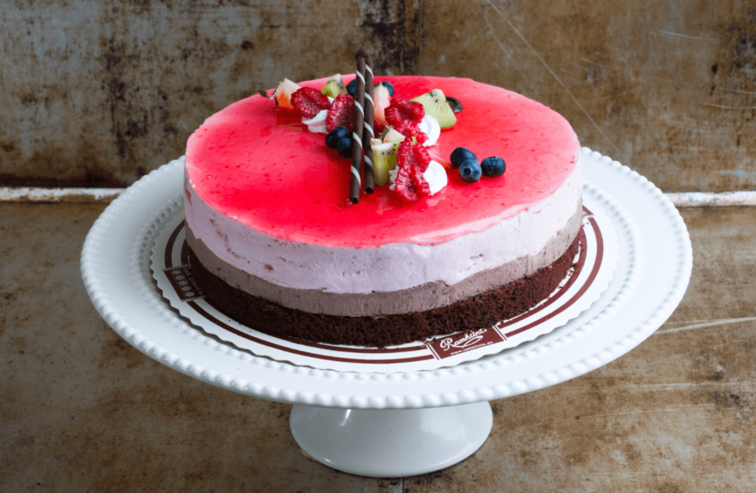 Ramklints Conditori & Café - Choklad & hallon mousse