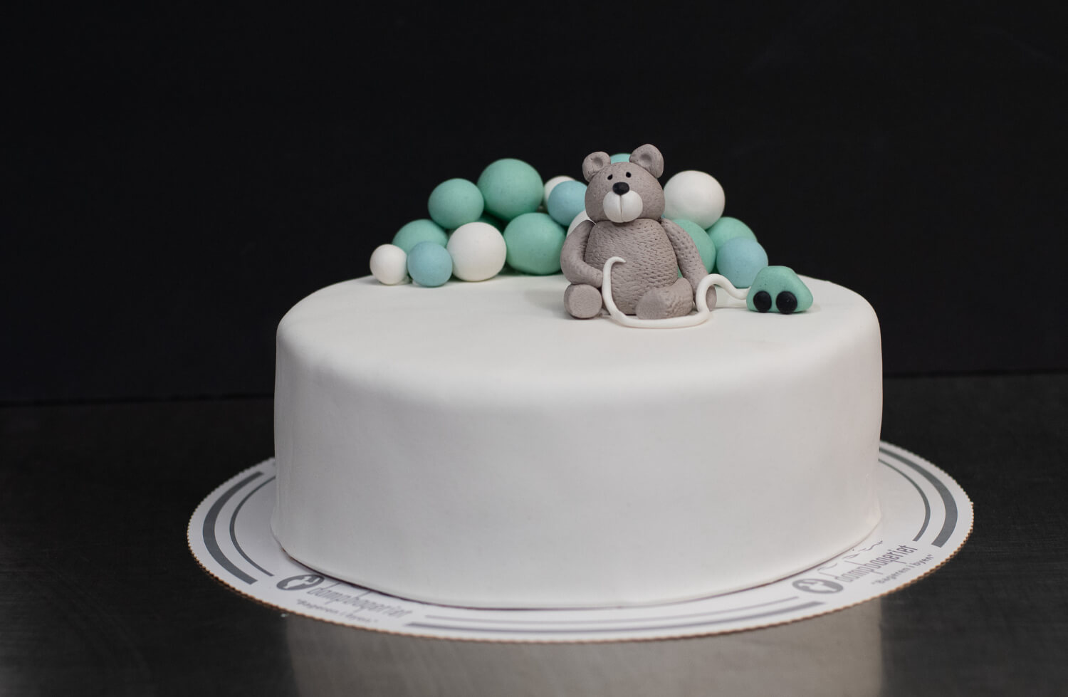 Dampbageriet - Bursdagskake med bamse
