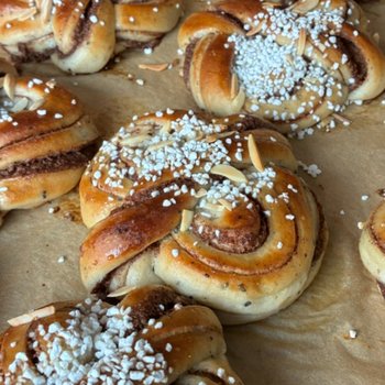 Bageri Passion - Kanelbulle med mandelmassa