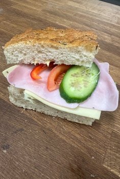 Den Glade Baker - Påsmurt foccacia