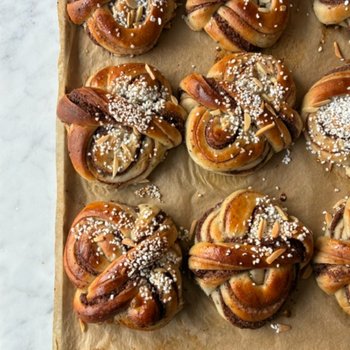 Bageri Passion - Kanelbulle med mandelmassa