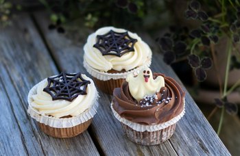 Vaaland Dampbakeri & Conditori - Halloween cupcakes