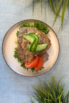 Bodø bakeri - Dobbelt karbonadesmørbrød