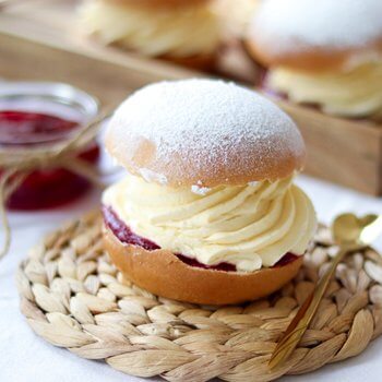 Nærbakst - Fastelavnsbolle 2 pk