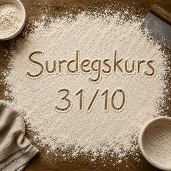 Sjöholms bageri - Surdegskurs 31/10, 12-17.30
