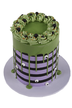 Cakes by Hancock - Halloween-kake (grønn)
