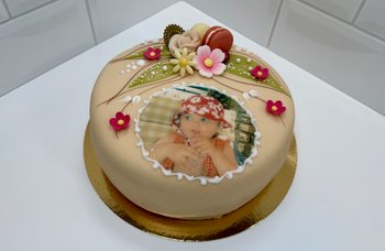 Tor Sevaldsen - Konfirmasjonskake marsipan