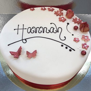 Tromsø Bakeri - Konfirmasjonskake
